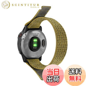 �y���������z�ySQHYWJ�z22mm 26mm �i�C�������[�v�����p�x���gGarmin Fenix 8 Fenix 7x Fenix 7 Fenix 6 Fenix 5 �V���[�Y�ɑΉ� ���y�ʂő����� �ʋC �� �E���ȒP �ȒP���t�� �j�����p �F�F�C�G���[�O���[