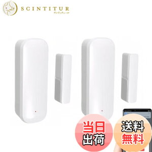 �y���������zMengshen �X�}�[�gWiFi�h�A�E�B���h�E�Z���T�[ �h�A�p���C�����X�ڐG�Z���T�[ Tuya Smart Life Alexa Google Home�Ή� �o�b�e���[�ቺ�x�� �F�F2�p�b�N