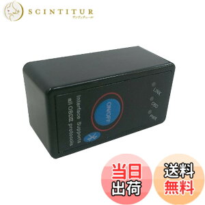 �y���������zELM327 �X�C�b�`����\�^�C�v OBD2 Mini �X�L�����c�[�� for Android & PC �iBluetooth�j��ELM327