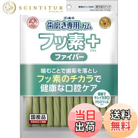 【送料無料】（まとめ買い）サンライズ ゴン太の歯磨き専用ガム フッ素プラス ファイバーSサイズ クロロフィル入り 13本 犬用おやつ 【x8】