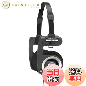 �y���������zKoss PortaPro On Ear Headphones with �P�[�X (Black) �y���s�A���i�z �F�F�u���b�N