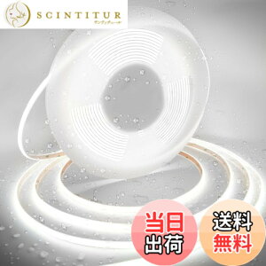 �y���������zAXMOTUT COB LED�e�[�v���C�g5m IP68 24V �����F 6000K ���P�x �����\ �����x �t���L�V�u�� LED�e�[�v���C�g �ؒf�\ ��t�ȒP �H��s�v �h�� �X�� ���� �z�[�������p DIY(�d���͑�����