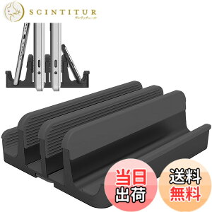 �y���������zMacBook �X�^���h �c�u�� �m�[�g�p�\�R���X�^���h �A���~�� �y�������\�E2�䓯�����[�z��p �ȃX�y�[�X MacBook Pro/Air Surface�Ή� ����~�ߕt�� Geecol �F�FBlack-01