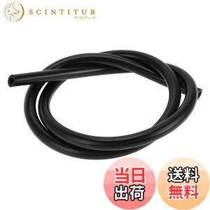 �y���������zHEROFFIX �G�A����уE�H�[�^�[�V���R���o�L���[���`���[�u�z�[�X �����p�����ԃo�L���[�����C�� 4FT 5/16 8mm ID 3-mm�� ���V���R�� �F�F�u���b�N�A�T�C�Y�F4FT 5/16 8mm ID 2mm Thickness