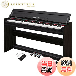 �y���������zKIMFBAY �d�q�s�A�m 88���� �s�A�m �ؐ� �{�� �d�q �s�A�m 88�� Digital Piano �A�b�v���C�g �s�A�m �y�_���t�� �t�@���N�V�����{�b�N�X �q�� ���S�� MIDI�Ή� �F�F�u���b�N