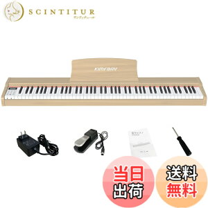 �y���������zKIMFBAY �d�q�s�A�m 88���� ��� �ؐ� �d�q �s�A�m 88�� �|�[�^�u���s�A�m Piano ���S�� �q�� �y�_���t�� MIDI�Ή� �F�F�x�[�W��