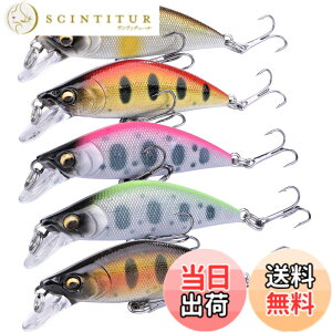 �y���������zContyu �k���~�m�[ 5�� �Z�b�g �g���E�g �w�r�[�V���L���O ���A�[ 50mm 5.3g �F�F�J���[A(5�Z�b�g)�A�T�C�Y�F50mm/5.3g