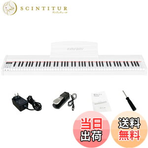 �y���������zKIMFBAY �d�q�s�A�m 88���� ��� �ؐ� �d�q �s�A�m 88�� �|�[�^�u���s�A�m Piano ���S�� �q�� �y�_���t�� MIDI�Ή� �F�F�z���C�g