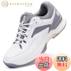 �y���������z[FitVille] ���L �e�j�X�V���[�Y �����Y 2E 4E ���C�h �I�[���R�[�g �e�j�X�p �^���C �n�[�h�R�[�g �s�b�N���{�[���V���[�Y �y�� ����~�� ������ �F�F�O���[�A�T�C�Y�F27.0 cm 2E