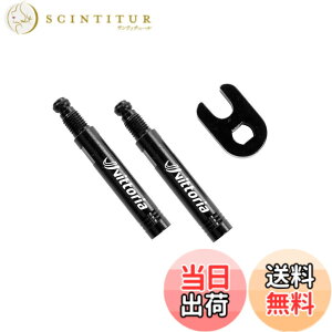 �y���������z�r�b�g���A(Vittoria) �o���u�G�N�X�e���V����[Valve Extention] 2�{�Z�b�g(����) �A���~�� �����o���u �F�F�u���b�N�A�T�C�Y�F60mm