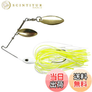 �y���������z�O���[���[�t�B�b�V��(Glory Fish) �o�X���A�[ B/�X�s�i�[�x�C�g 1/4oz(7g)/3/8oz(10.5g) �F�F�z���C�g�V���b�h�A�T�C�Y�F3/8oz(10.5g)