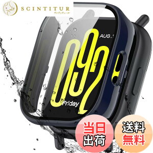 �y���������zAIYYXX For Redmi Watch 5 active �P�[�X 3D���p�G�b�W �����^ PC+�K���X�f�� ��̌^ �V���I�~(xiaomi) redmi watch 5 active �P�[�X �Ή� �����ߗ� �L�Y�h�~ �w��h�~ �ȒP�Ɏ��t���E�� �S�ʕی� 