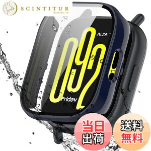 �y���������zAIYYXX For Redmi Watch 5 active �P�[�X 3D���p�G�b�W �����^ PC+�K���X�f�� ��̌^ �V���I�~(xiaomi) redmi watch 5 active �P�[�X �Ή� �����ߗ� �L�Y�h�~ �w��h�~ �ȒP�Ɏ��t���E�� �S�ʕی� 