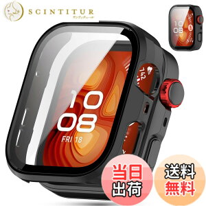 �y���������zAIYYXX For Huawei Watch Fit 4 Pro �P�[�X 3D ���p�G�b�W �����^ PC+�K���X�f�� ��̌^ �t�@�[�E�F�C�E�H�b�`�t�B�b�g4�v�� �P�[�X �Ή� �����ߗ� �L�Y�h�~ �w��h�~ �ȒP�Ɏ��t���E�� 