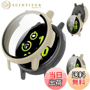 �y���������zAIYYXX For Garmin vivoactive 5 �J�o�[ 3D ���p�G�b�W �����^ PC+�K���X�f�� ��̌^ vivoactive5 �J�o�[ �Ή� �����ߗ� �L�Y�h�~ �w��h�~ �ȒP�Ɏ��t���E�� �S�ʕی� �P�[�X �F�F�A�C�{��