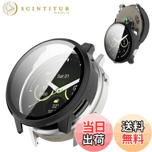 �y���������zAIYYXX For Garmin�i�K�[�~���jvenu 2/3/3S �J�o�[ 3D ���p�G�b�W �����^ PC+�K���X�f�� ��̌^ garmin venu 2 �J�o�[ �Ή� �����ߗ� �L�Y�h�~ �w��h�~ �ȒP�Ɏ��t���E�� �S�ʕی� �P�[�X 