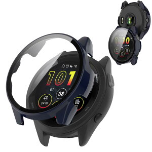 �y���������zAIYYXX For �K�[�~�� 165 �J�o�[ 3D ���p�G�b�W �����^ PC+�K���X�f�� ��̌^ garmin forerunner 165 �J�o�[ �Ή� �����ߗ� �L�Y�h�~ �w��h�~ �ȒP�Ɏ��t���E�� �S�ʕی� �P�[�X �F�F�u��