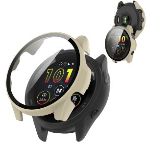�y���������zAIYYXX For �K�[�~�� 165 �J�o�[ 3D ���p�G�b�W �����^ PC+�K���X�f�� ��̌^ garmin forerunner 165 �J�o�[ �Ή� �����ߗ� �L�Y�h�~ �w��h�~ �ȒP�Ɏ��t���E�� �S�ʕی� �P�[�X �F�F�A�C