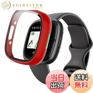 �y���������zAIYYXX For Fitbit sense2 /Fitbit versa4 �J�o�[ 3D���p�G�b�W �����^ PC+�K���X�f�� ��̌^ Fitbit sense2 /Fitbit versa4 �P�[�X �Ή� �����[�d�\ �[�d�⏕��t�� �����ߗ� �L�Y�h�~ �w��h�~ ��