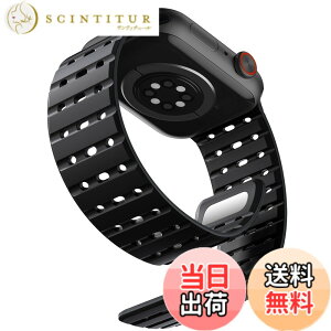 �y���������z[Bandletic] �A�b�v���E�H�b�`�p�� �o���h �}�O�l�b�g - �� ����Ȃ� �X�|�[�c�o���h�ʋC�� �h�� �y�� 2�F�f�U�C�� �����o���h �F�F�u���b�N�A�T�C�Y�F44/45/46/49/42mm(Series3)