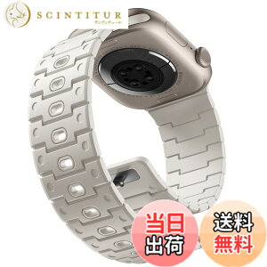 �y���������z[Bandletic]�A�b�v���E�H�b�`�p �o���h - Apple Watch�Ή��o���h N52���͎��Γ��� �y�ʃV���R���f�� �h���h�o ���g�����_���f�U�C�� 49mm/46mm/45mm/44mm/42mm/41mm/40mm/38mm �Ή� 5.5-8.3�C���`����