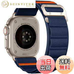 �y���������z[Bandletic] �A�b�v���E�H�b�`�p �o���h �i�C���� - Watch Ultra3 �o���h �X�|�[�c 49mm 46mm 45mm 44mm 42mm(Series 3 2 1) �x���g �ʋC Series 11/10/9/8/7/SE/6/5/4/3/2/1 �E���g�� �^�� �y�� �ϋv�� �h�� �F