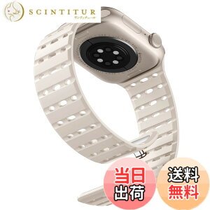 �y���������z[Bandletic] �A�b�v���E�H�b�`�p�� �o���h �}�O�l�b�g - �� ����Ȃ� �X�|�[�c�o���h�ʋC�� �h�� �y�� 2�F�f�U�C�� �����o���h �F�F�ق�����A�T�C�Y�F38/40/41/42mm(Series11/10)