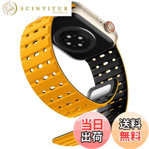 �y���������z[Bandletic] �A�b�v���E�H�b�`�p�� �o���h �}�O�l�b�g - �� ����Ȃ� �X�|�[�c�o���h�ʋC�� �h�� �y�� 2�F�f�U�C�� �����o���h �F�F�C�G���[/�u���b�N�A�T�C�Y�F44/45/46/49/42mm(Series3)