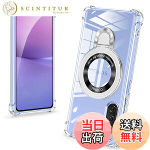 �y���������zbaodunwei Galaxy A25 5G �P�[�X �N���A �����O�t�� MagSafe�Ή� �}�O�l�b�g���� �c�����Ή� �A�W���X�^�u���X�^���h �l�p�G�A�N�b�V���� �ϏՌ� Galaxy A25 SC-53F SCG33 �J�o�[ �Ռ��z���|�P