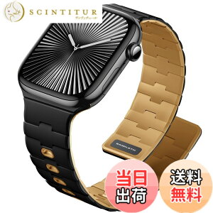 �y���������z[Bandletic] �A�b�v���E�H�b�`�p �o���h - N54���΃o���h �}�O�l�b�g���V���R�� �j�����p �X�|�[�c�p �y�� Series11/10/9/Ultra3/SE3/8/7/6/5/4/3/1�p �F�F�u���b�N/�J�[�L�A�T�C�Y�F44/45/46/49/42m