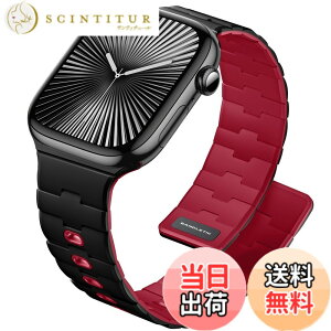 �y���������z[Bandletic] �A�b�v���E�H�b�`�p �o���h - N54���΃o���h �}�O�l�b�g���V���R�� �j�����p �X�|�[�c�p �y�� Series11/10/9/Ultra3/SE3/8/7/6/5/4/3/1�p �F�F�u���b�N/���b�h�A�T�C�Y�F44/45/46/49/42m