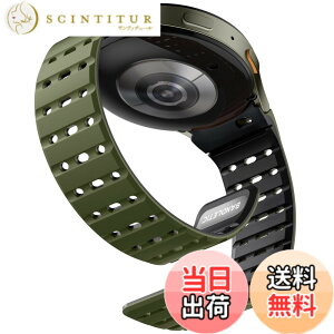 �y���������z[Bandletic] Galaxy watch 7 �o���h - �}�O�l�b�g�� Samsung�p 6/5/4 44mm 40mm/ FE/6 Classic 47mm 43mm/5 Pro 45mm/4 Classic�Ή� N52���� �ʋC�� ���y�� 2�F�f�U�C�� �F�F�O���[��/�u���b�N
