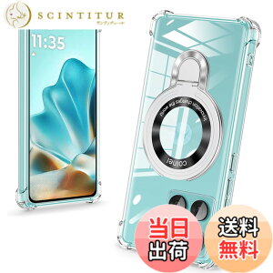 �y���������zbaodunwei Galaxy A25 5G �P�[�X �N���A �����O�t�� MagSafe�Ή� �}�O�l�b�g���� �c�����Ή� �A�W���X�^�u���X�^���h �l�p�G�A�N�b�V���� �ϏՌ� Galaxy A25 SC-53F SCG33 �J�o�[ �Ռ��z���|�P