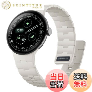 �y���������z[Bandletic] 2025 �V�^ Google Pixel Watch �o���h - Pixel Watch 1�E2�E3�E4�i41mm�j �Ή� N54���΃o���h �}�O�l�b�g���V���R�� �j�����p �X�|�[�c�p �y�� �F�F�X�^�[���C�g