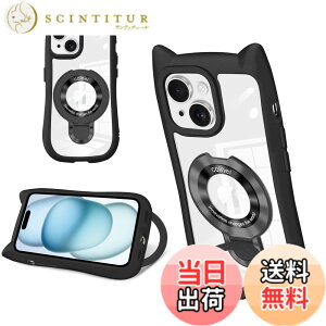 �y���������zbaodunwei iPhone 16 Pro �P�[�X �N���A �c�����Ή� �����O �}�O�l�b�g���� MagSafe�Ή� �A�C�t�H��16�v�� �X�}�z�P�[�X ���@�\�X�^���h�t�� PC�w�� + TPU�o���p�[ 2�d�\�� ���b�L���H �Ϗ�