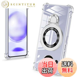 �y���������zbaodunwei Galaxy A25 5G �P�[�X �N���A �����O�t�� MagSafe�Ή� �}�O�l�b�g���� �c�����Ή� �A�W���X�^�u���X�^���h �l�p�G�A�N�b�V���� �ϏՌ� Galaxy A25 SC-53F SCG33 �J�o�[ �Ռ��z���|�P