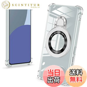 �y���������zbaodunwei Galaxy A25 5G �P�[�X �N���A �����O�t�� MagSafe�Ή� �}�O�l�b�g���� �c�����Ή� �A�W���X�^�u���X�^���h �l�p�G�A�N�b�V���� �ϏՌ� Galaxy A25 SC-53F SCG33 �J�o�[ �Ռ��z���|�P