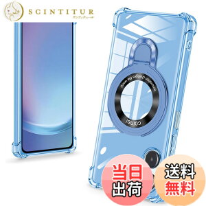 �y���������zbaodunwei Galaxy A25 5G �P�[�X �N���A �����O�t�� MagSafe�Ή� �}�O�l�b�g���� �c�����Ή� �A�W���X�^�u���X�^���h �l�p�G�A�N�b�V���� �ϏՌ� Galaxy A25 SC-53F SCG33 �J�o�[ �Ռ��z���|�P