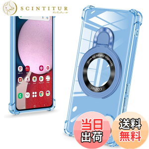 �y���������zbaodunwei Galaxy A25 5G �P�[�X �N���A �����O�t�� MagSafe�Ή� �}�O�l�b�g���� �c�����Ή� �A�W���X�^�u���X�^���h �l�p�G�A�N�b�V���� �ϏՌ� Galaxy A25 SC-53F SCG33 �J�o�[ �Ռ��z���|�P