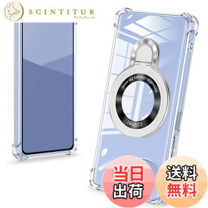 �y���������zbaodunwei Galaxy A25 5G �P�[�X �N���A �����O�t�� MagSafe�Ή� �}�O�l�b�g���� �c�����Ή� �A�W���X�^�u���X�^���h �l�p�G�A�N�b�V���� �ϏՌ� Galaxy A25 SC-53F SCG33 �J�o�[ �Ռ��z���|�P