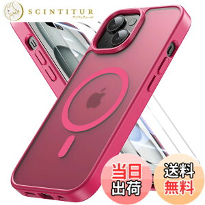 �y���������zBruzaio SFTZ iPhone 14/13/15/16/16e/17/17Pro/17ProMax �p �P�[�X �F�F���b�h�A�T�C�Y�FiPhone 15 �p�i6.1�C���`�j