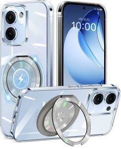 �y���������zOPPO Reno13 A �P�[�X �N���A �����O�t�� 360°��]�X�^���h �ϏՌ� �I�b�|���m13A �J�o�[ ���^ �y�� �l�C oppo reno 13a �X�}�z�P�[�X ���� TPU �ԍڃz���_�[�Ή� �F�F�N���A�A�T�C�Y�FOPPO 
