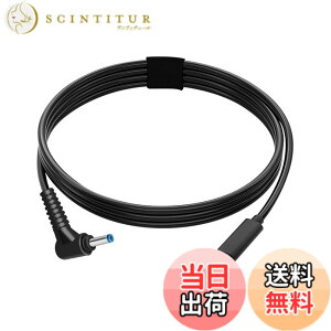 �y���������zType C USB-C ���X���� DC 4.5x3.0mm �d��PD�[�d�P�[�u�� �m�[�g�p�\�R���p 65W (4.5x3.0mm)1.5M �u���b�N HP���p�\�R����p �F�F���A�T�C�Y�FType-C�p�񂵌���1.5 m