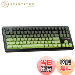 �y���������zATTACK SHARK M87PRO �R���p�N�g 3���[�h ���J�j�J���L�[�{�[�h Bluetooth/���C�����X/�L�� 2.4GHz TYPE-C 87�L�[ 80% �z�� RGB���C�g �z�b�g�X���b�v�Ή� �K�X�P�b�g�\�� �Q�[�~���O�L�[�{�[�h