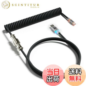 �y���������zATTACK SHARK C01ULTRA �L�[�{�[�h �R�C���P�[�u�� ���E�� �q��R�l�N�^�t�� RGB���C�g���� Type-C USB-A �_�u���X���[�u ���ϋv �����^ ���J�j�J�� �Q�[�~���O ����J�X�^���Ή� �f�X�N�g