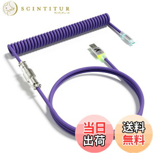 �y���������zATTACK SHARK C01ULTRA �L�[�{�[�h �R�C���P�[�u�� ���E�� �q��R�l�N�^�t�� RGB���C�g���� Type-C USB-A �_�u���X���[�u ���ϋv �����^ ���J�j�J�� �Q�[�~���O ����J�X�^���Ή� �f�X�N�g