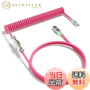 �y���������zATTACK SHARK C01ULTRA �L�[�{�[�h �R�C���P�[�u�� ���E�� �q��R�l�N�^�t�� RGB���C�g���� Type-C USB-A �_�u���X���[�u ���ϋv �����^ ���J�j�J�� �Q�[�~���O ����J�X�^���Ή� �f�X�N�g