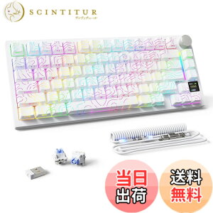 �y���������zMAMBASNAKExATTACK SHARK X820ULTRA �L�[�{�[�h �F�F�z���C�g�A�T�C�Y�F�V���[�N��