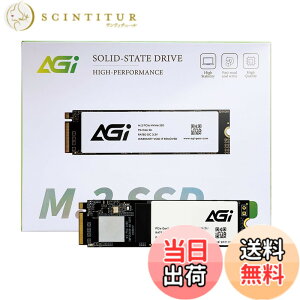 �y���������zAGI AI298 1TB SSD PCIe NVMe M.2 2280 Gen3x4 3D NAND �ǎ��ő�3,200MB/s ���ϋv ����SSD