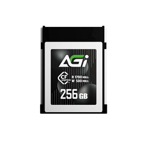 �y���������zAGI CFexpress Type B 256GB �������[�J�[�h (�ő�Ǎ�1700MB/s �ő发��500MB/s) 8K RAW ����B�e PCIe Gen3x2 CE138